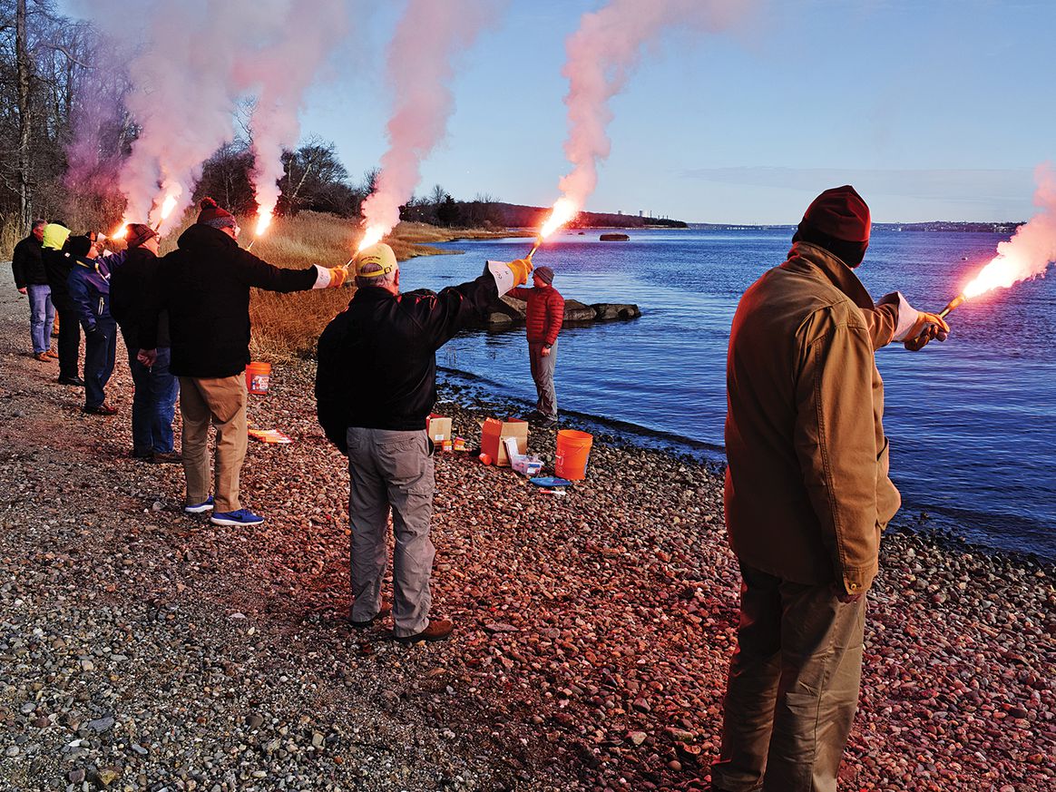 A flare for safety
